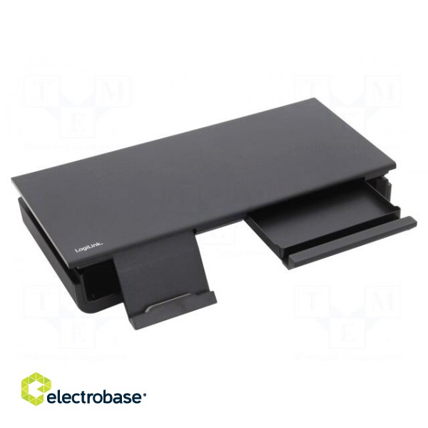 Tablet/smartphone stand | 25kg | black фото 3