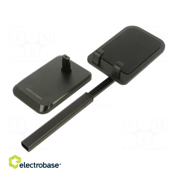 Tablet/smartphone stand | 4÷12.9" | black image 1