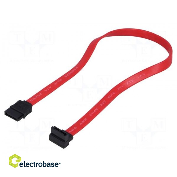 Cable: SATA | SATA L-Type plug,SATA L-Type angled plug | 0.35m