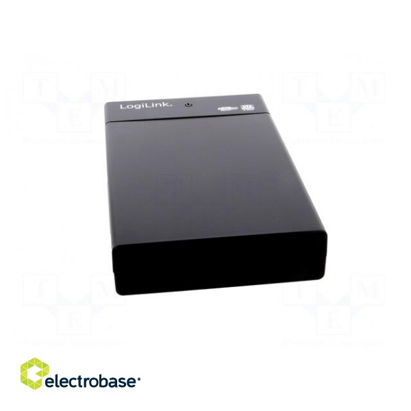 Hard discs housing: 3,5" | USB 3.0 | Enclos.mat: plastic | black image 10