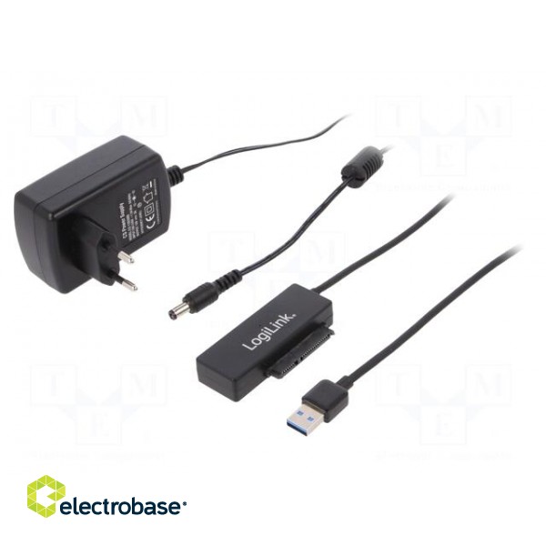 USB to SATA adapter | supports 1x HDD 1.8" 2,5" 3.5" SATA