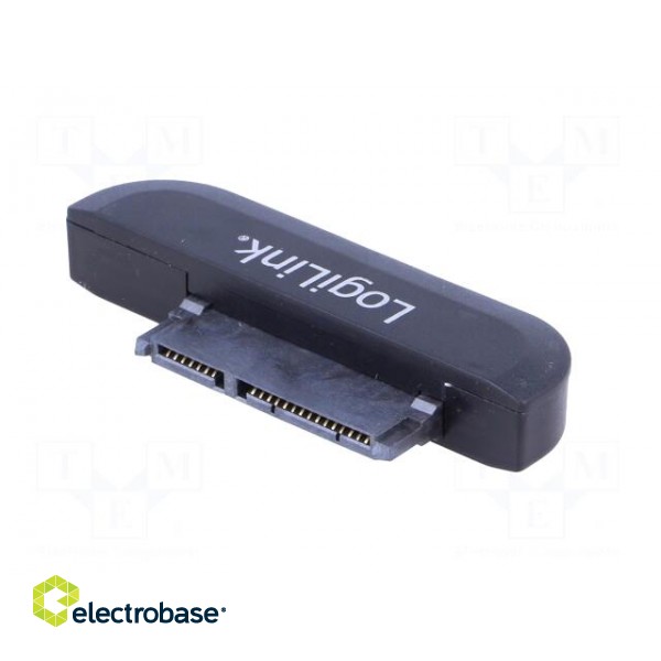 USB to SATA adapter | supports 1x HDD 2,5" SATA/SATAII and SSD paveikslėlis 2