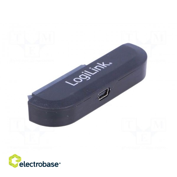 USB to SATA adapter | SATA plug,USB A plug x2,USB B micro plug image 4