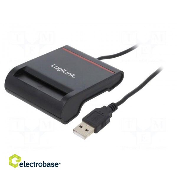 Card reader: chip | USB 2.0 | IC/ID | Communication: USB | USB A plug
