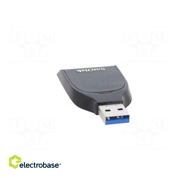 Card reader: memory | USB A | USB 3.0 | SD,SDHC,SDXC | black image 5