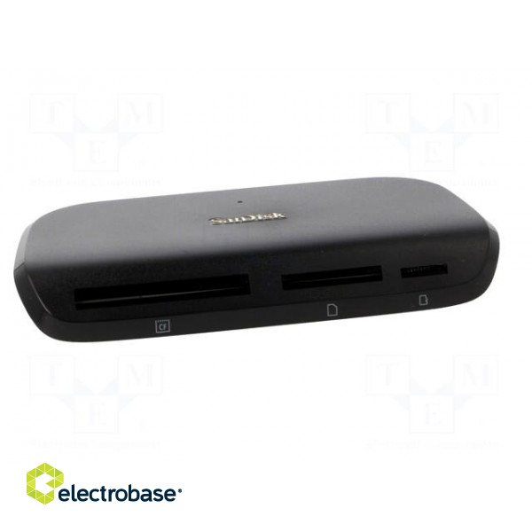 Card reader: memory | USB B micro socket | USB 3.0 | black | 312Mbps image 9