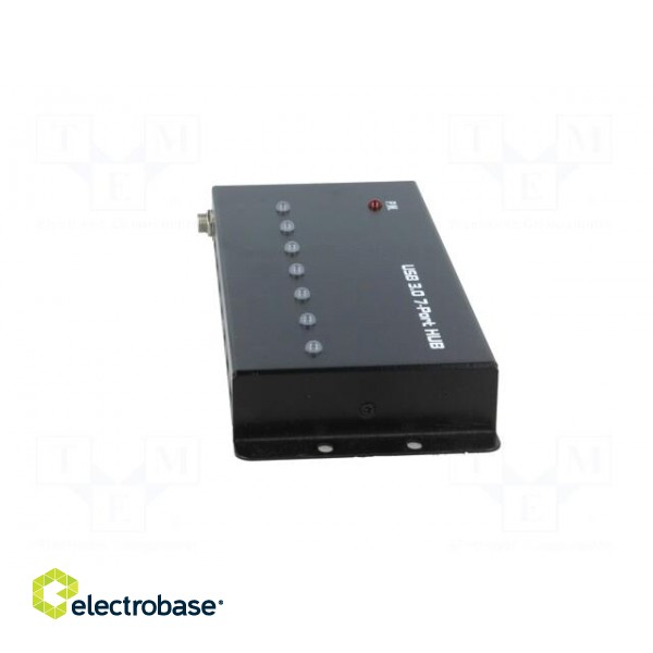 Hub USB | USB 2.0,industrial | PnP,mounted on desktop | 480Mbps image 4