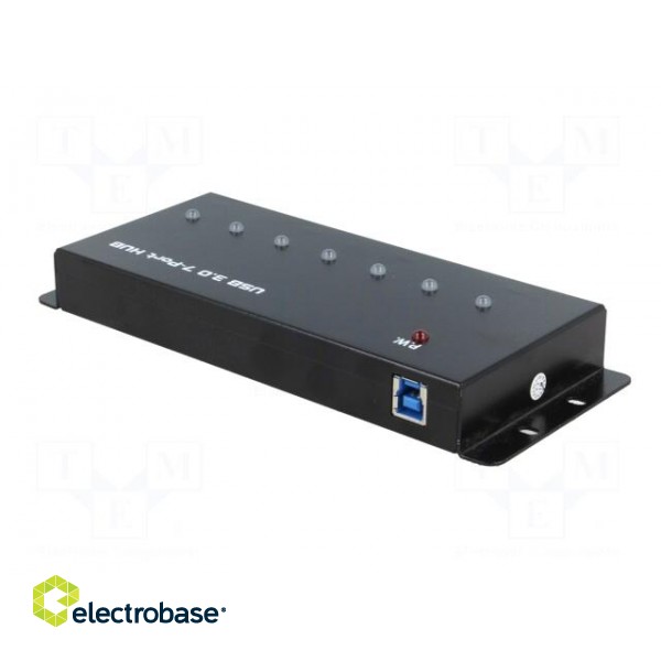 Hub USB | USB 2.0,industrial | PnP,mounted on desktop | 480Mbps image 7