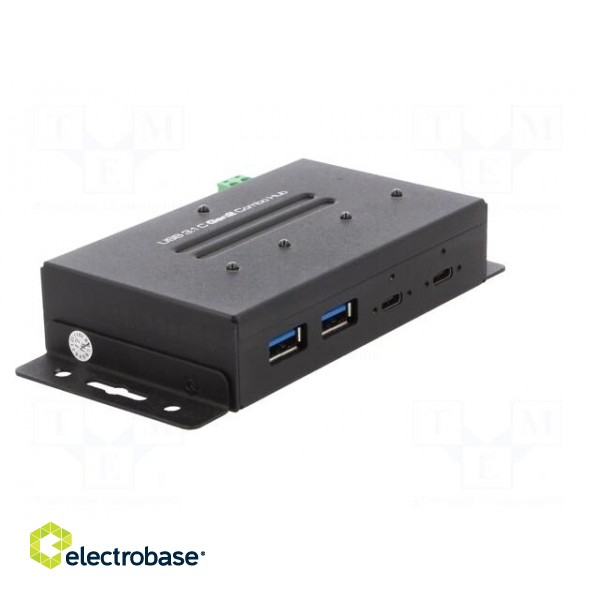 Hub USB | USB 3.1,industrial | PnP,mounted on desktop | 10Gbps image 9