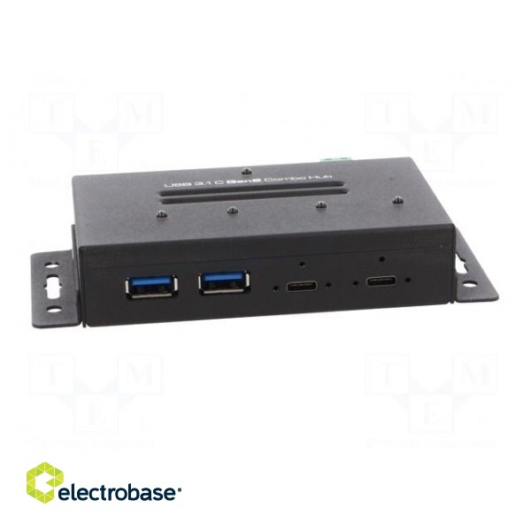 Hub USB | USB 3.1,industrial | PnP,mounted on desktop | 10Gbps image 10