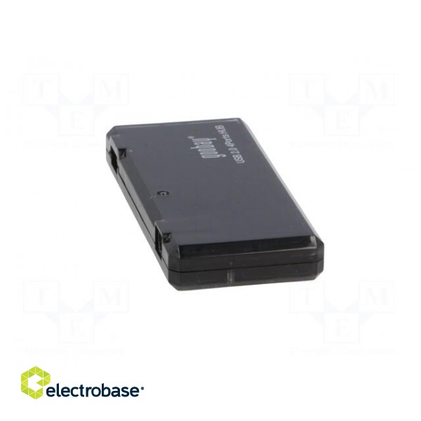 Hub USB | USB 1.1,USB 2.0 | black | Number of ports: 4 | 480Mbps | 0.4m image 8
