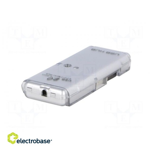 Hub USB | USB 1.1,USB 2.0 | white | Number of ports: 4 | 480Mbps image 4