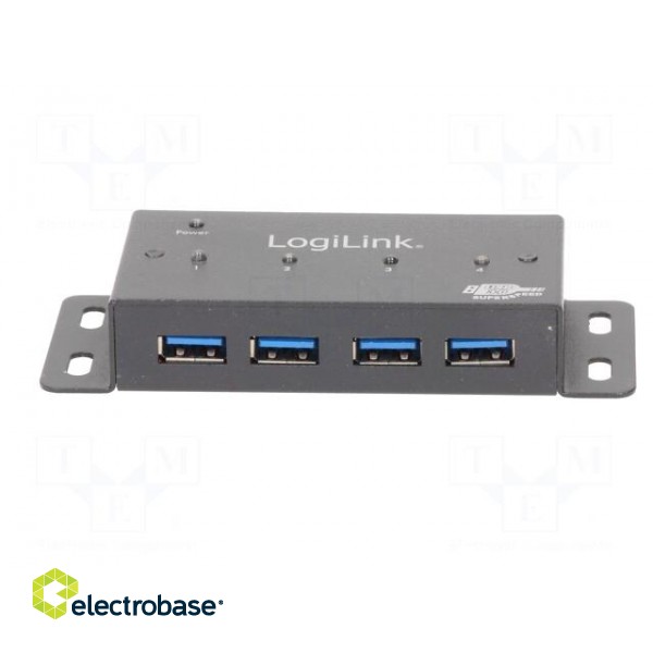 Hub USB | DC,USB A socket x4,USB B micro socket | USB 3.0 | 5Gbps image 9