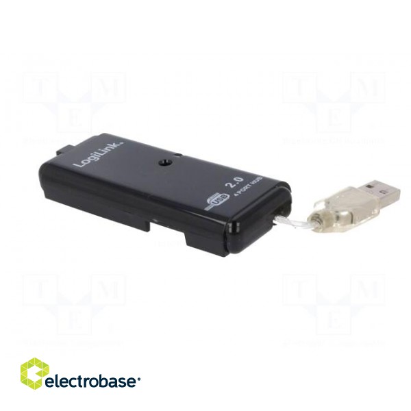 Hub USB | USB A socket x4,USB A plug | USB 2.0 | PnP | 480Mbps image 8