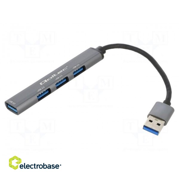 Hub USB | USB A socket x4,USB A plug | USB 2.0,USB 3.0 | PnP | 5Gbps
