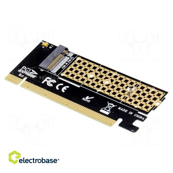 PC extension card: PCIe | M.2 (M key) | 6Gbps