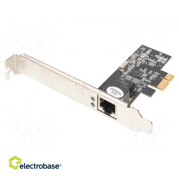 PC extension card: PCIe | PCIe,RJ45 socket | 2.5Gbps | 5÷50°C