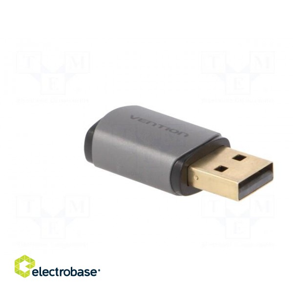 PC extension card: sound | grey | Jack 3.5mm socket,USB A plug image 4