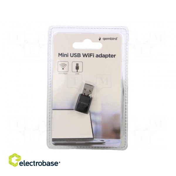 PC extension card: WiFi network | SMA,USB A plug | USB 2.0 | black