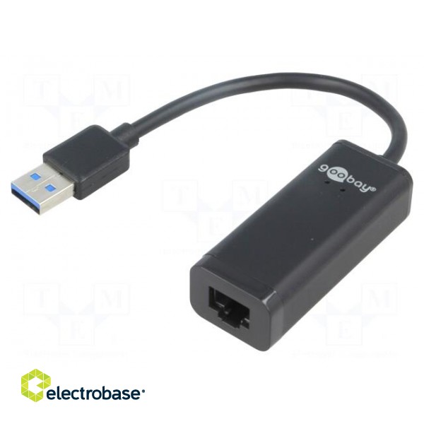 USB to Fast Ethernet adapter | USB 3.0 | RJ45 socket,USB A plug