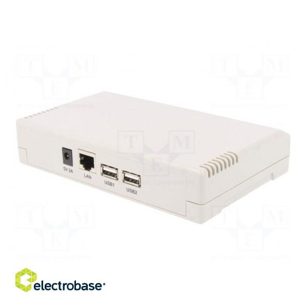 Print server | D-Sub 25pin,RJ45,DC,USB A socket x2 image 8
