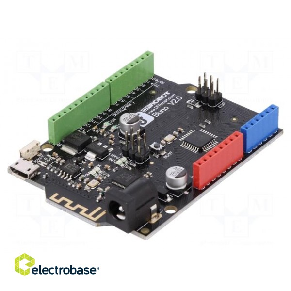 Controller | Arduino | 7÷12VDC | Bluetooth | IC: CC2540 | Series: Bluno image 1