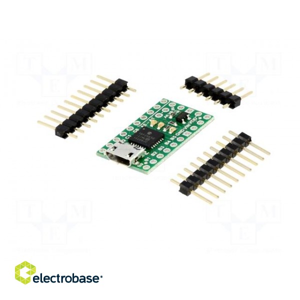 P-Star | LDO | USB B micro,pin strips | PIC18F25K50 | 5.5÷15VDC | 1.3g image 6