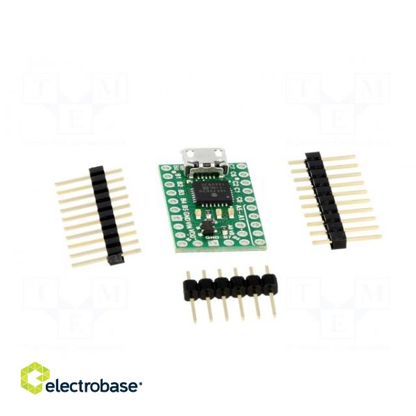P-Star | LDO | USB B micro,pin strips | PIC18F25K50 | 5.5÷15VDC | 1.3g image 9