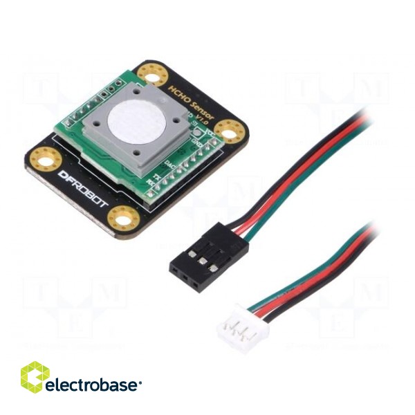 Sensor: atmospheric | gas | UART | 3.3÷6VDC | Kit: module,cables image 1