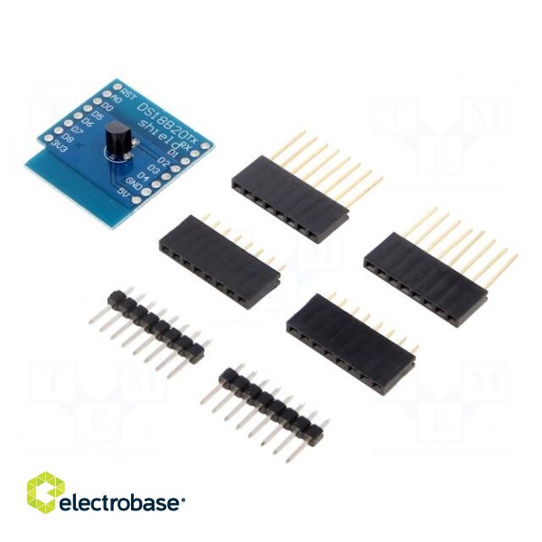 Sensor: atmospheric | temperature | 1-wire,digital | 3.3÷5VDC
