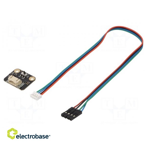 Sensor: colour | I2C | 3.3÷5VDC | IC: TCS3430 | Gravity | 22x27mm