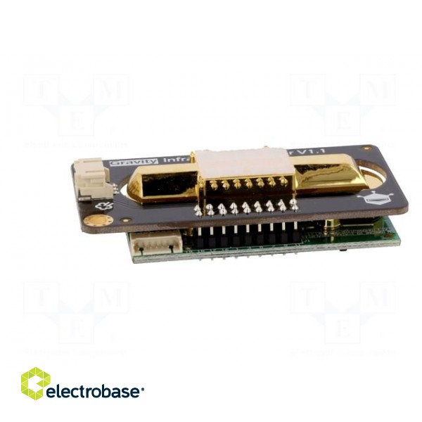 Sensor: gas detectors | analog | 4.5÷5VDC | Kit: module,cables | CO2 image 4