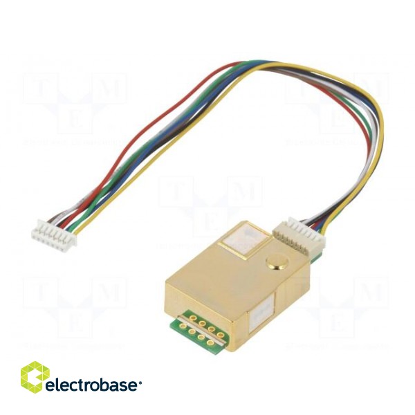 Sensor: gas level | carbon dioxide (CO2) | 3.3÷5VDC | 32x20x9mm