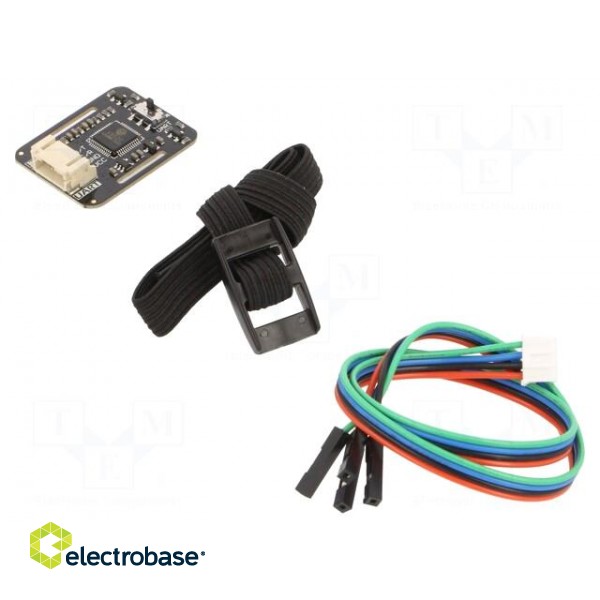 Sensor: pulse | I2C,UART | 3.3÷5VDC | IC: MAX30102 | Gravity | 25.5x32mm