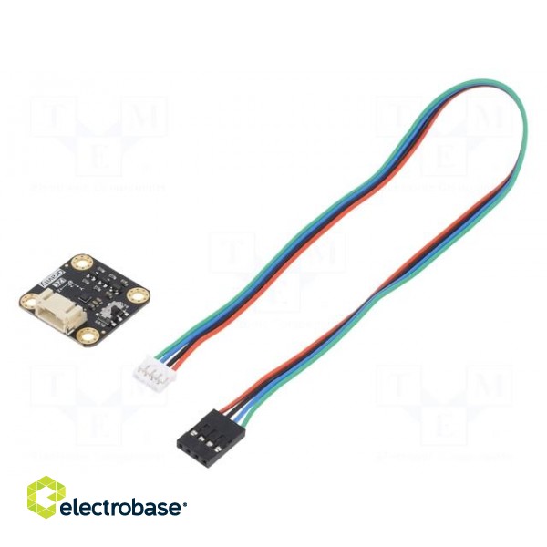 Sensor: accelerometer | 3.3÷5VDC | I2C | LIS2DW12 | ±2g,±4g,±8g,±16g