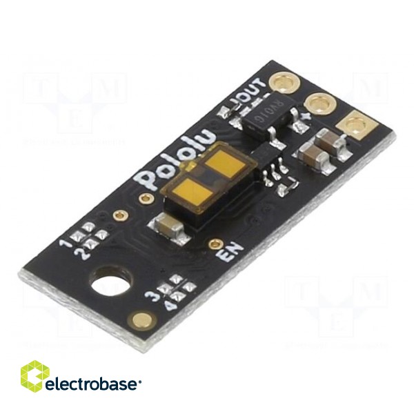 Sensor: distance | 3÷5.5VDC | Dist.range: 1÷250mm | 15° image 1