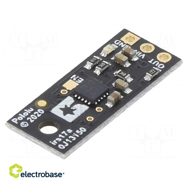 Sensor: distance | 3÷5.5VDC | Dist.range: 1÷250mm | 15° image 2