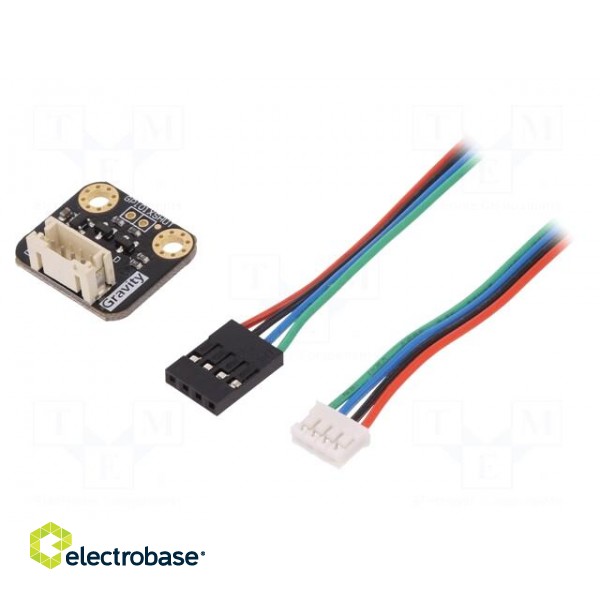 Sensor: distance | laser | 3.3÷5VDC | I2C | 0.03÷2m | IC: VL53L0X