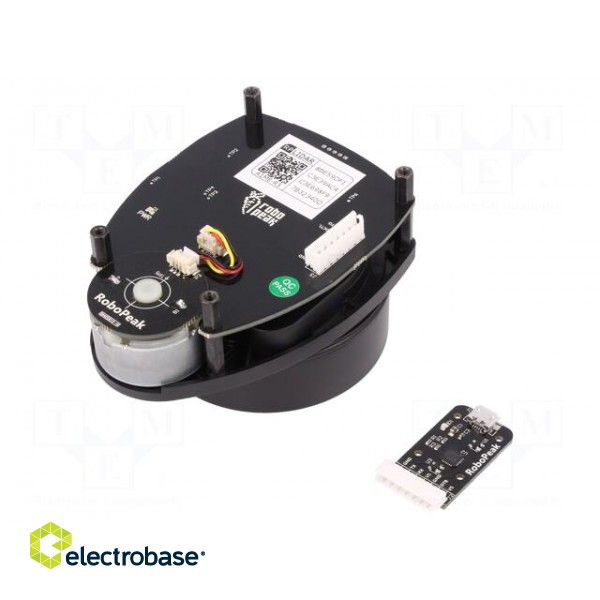 Sensor: distance | laser | 5VDC | USB-UART | 0÷6m | 360° | Resolution: 1° image 2