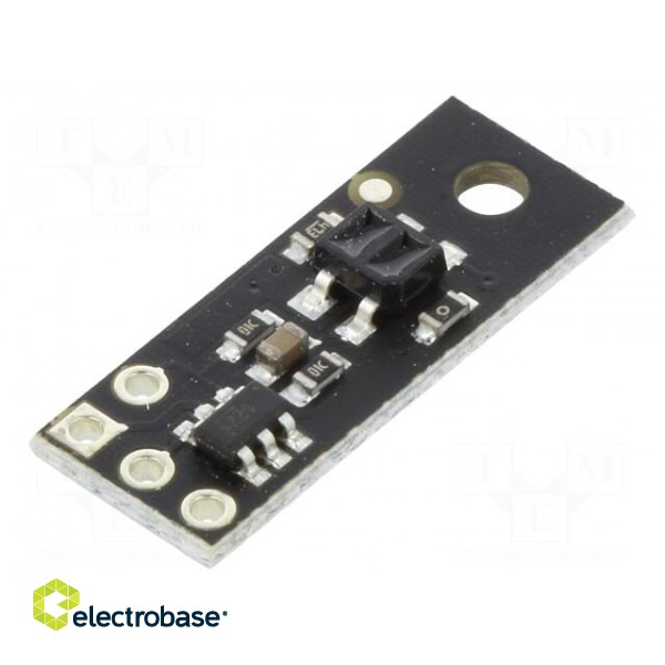 Sensor: distance | reflective | 2.9÷5.5VDC | analog | Ch: 1 | 7.5x20mm