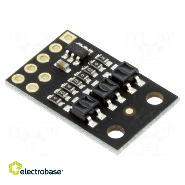 Sensor: distance | reflective | 2.9÷5.5VDC | analog | Ch: 3 | 13x20mm | HD
