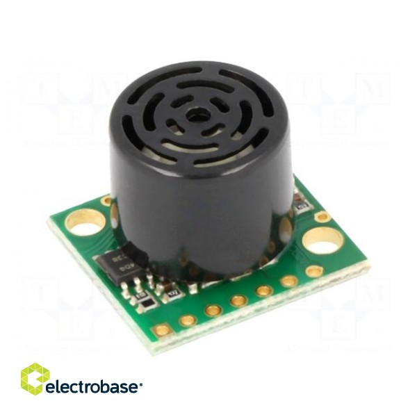 Sensor: distance | ultrasonic | 2.5÷5.5VDC | PWM,UART,analog | f: 20Hz paveikslėlis 3