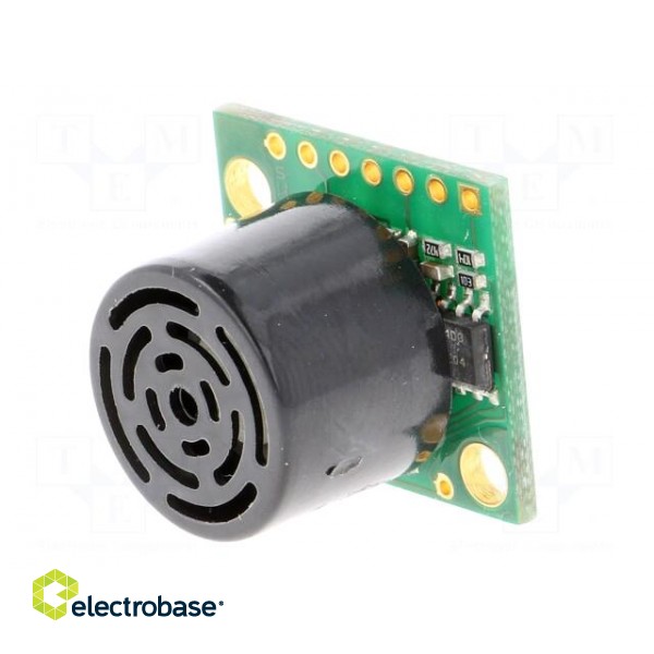 Sensor: distance | ultrasonic | 2.5÷5.5VDC | PWM,UART,analog | f: 20Hz paveikslėlis 2