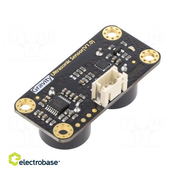 Sensor: distance | ultrasonic | 3.3÷5VDC | Dist.range: 0.02÷5m paveikslėlis 2