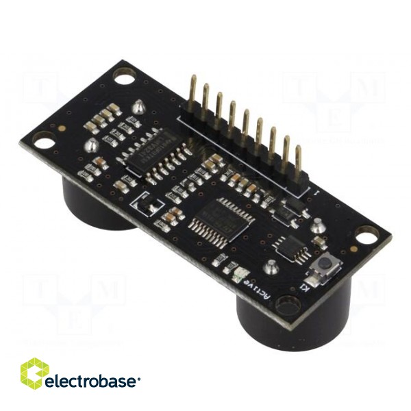 Sensor: distance | ultrasonic | 3.3÷5VDC | RS232 | 0.05÷5m | f: 10Hz paveikslėlis 2
