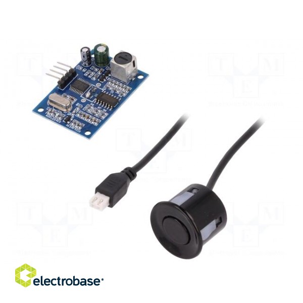 Sensor: distance | ultrasonic | 5VDC | 0.25÷4.5m