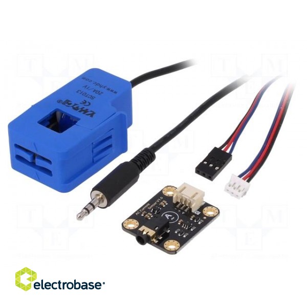 Sensor: AC ammeter | analog | 3.3÷5.5VDC | Ch: 1 | Gravity | Arduino image 1