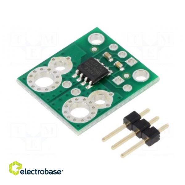 Sensor: current | 4.5÷5.5VDC | IC: ACS724 | 20.3x17.8mm | -30÷30A