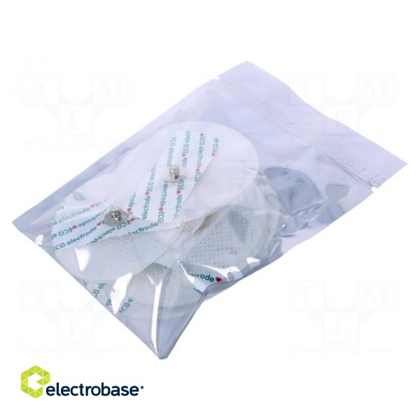 Sensor: ECG electrode | Pcs: 12 paveikslėlis 1