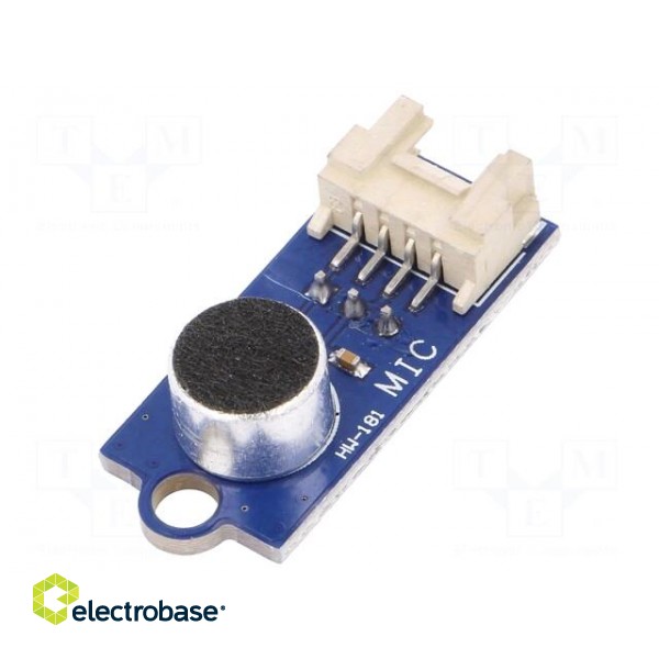 Module: audio | sound detector | analog | 4.5÷5.5VDC | pin strips image 1